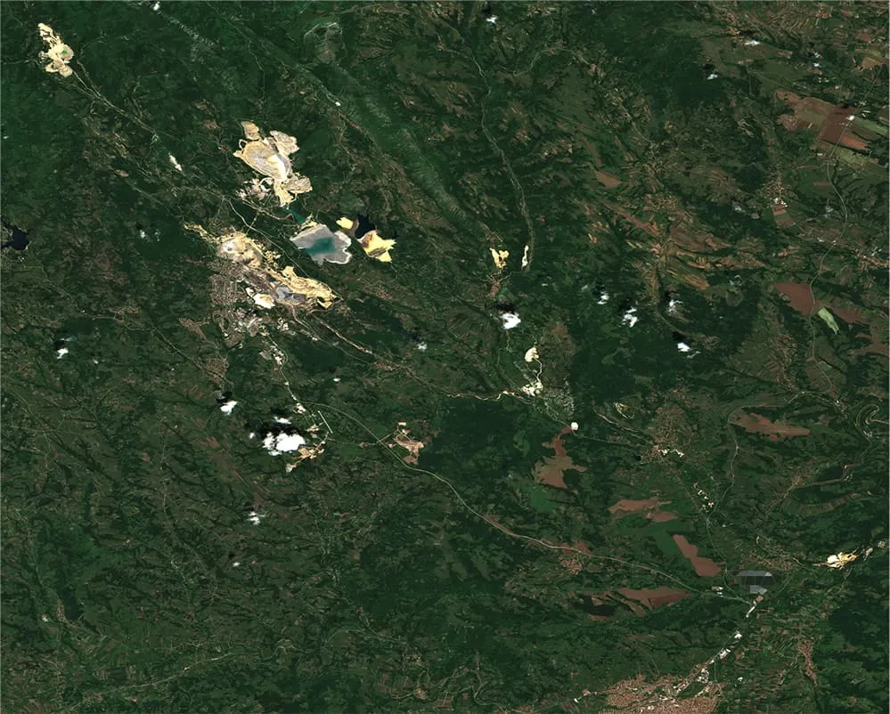Bor mine surroundings Serbia 2020-06-27