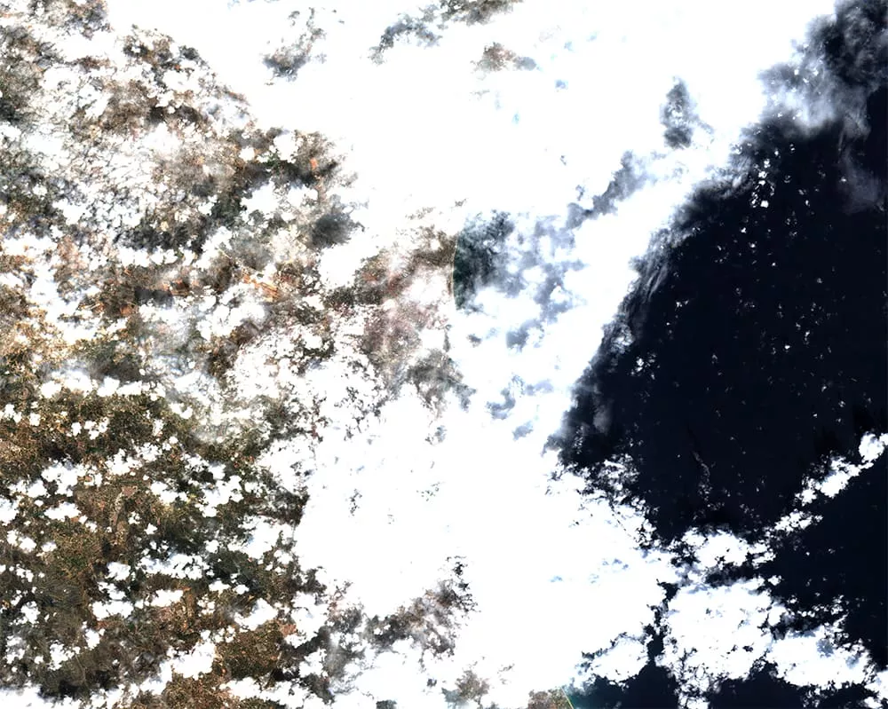 Sentinel 2 full cloud coverage