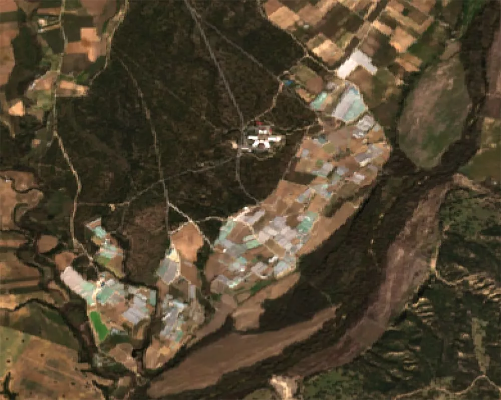 Copernicus Sentinel 2 imagery low definition 