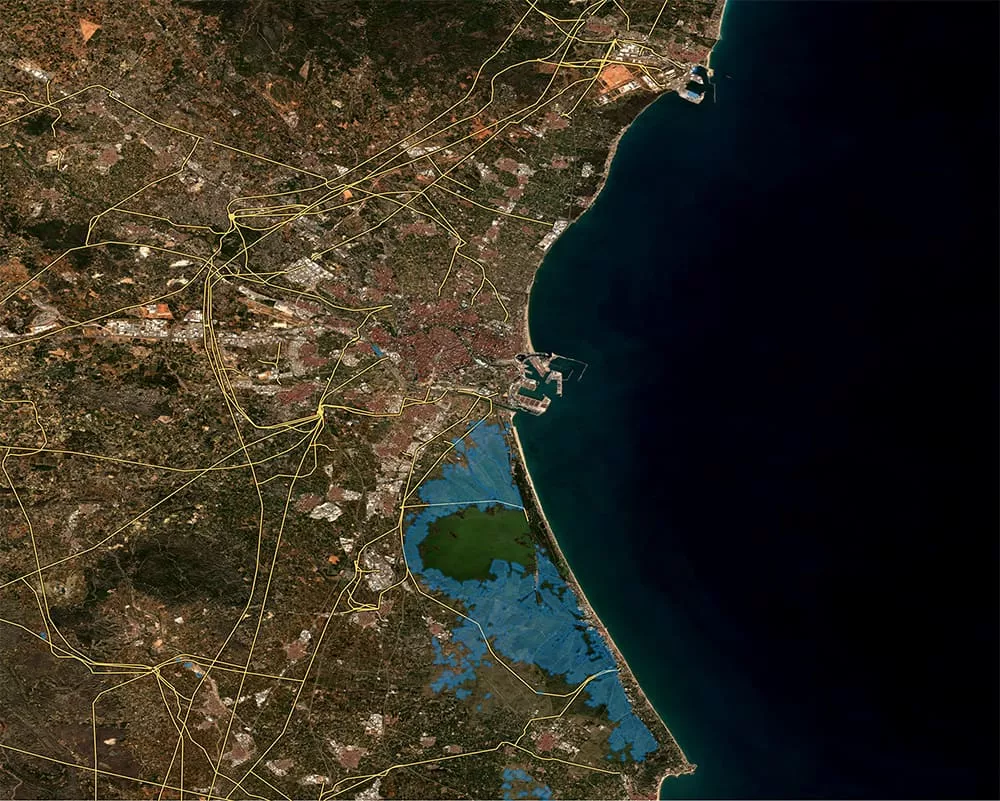 Grid infrastructure and flood mapping