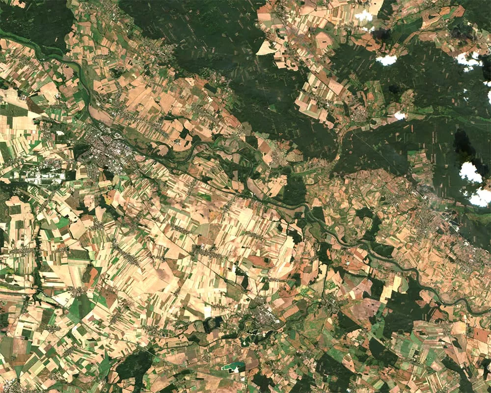 Sentinel-2 - Pre-flooding event