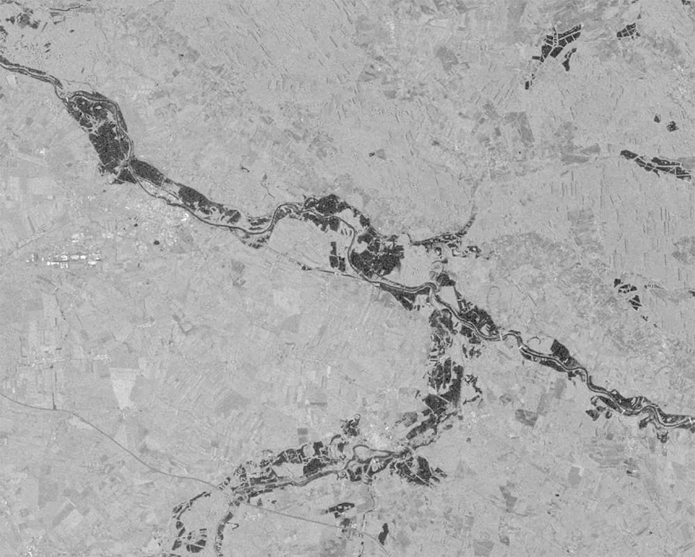 Sentinel-1 - Post-flooding event