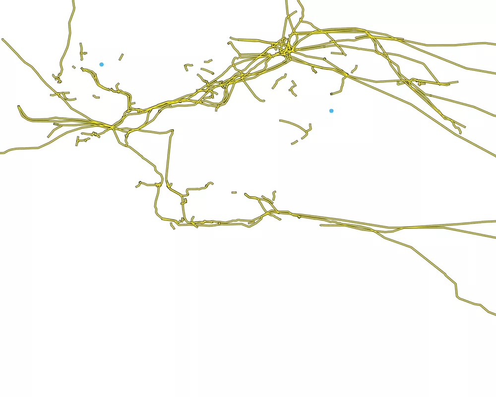 Power lines and Hydropower