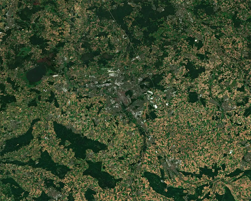 Generic map Hannover