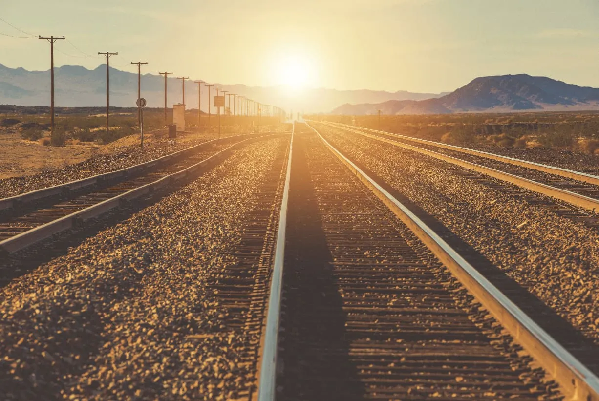 Heatwaves cause rails