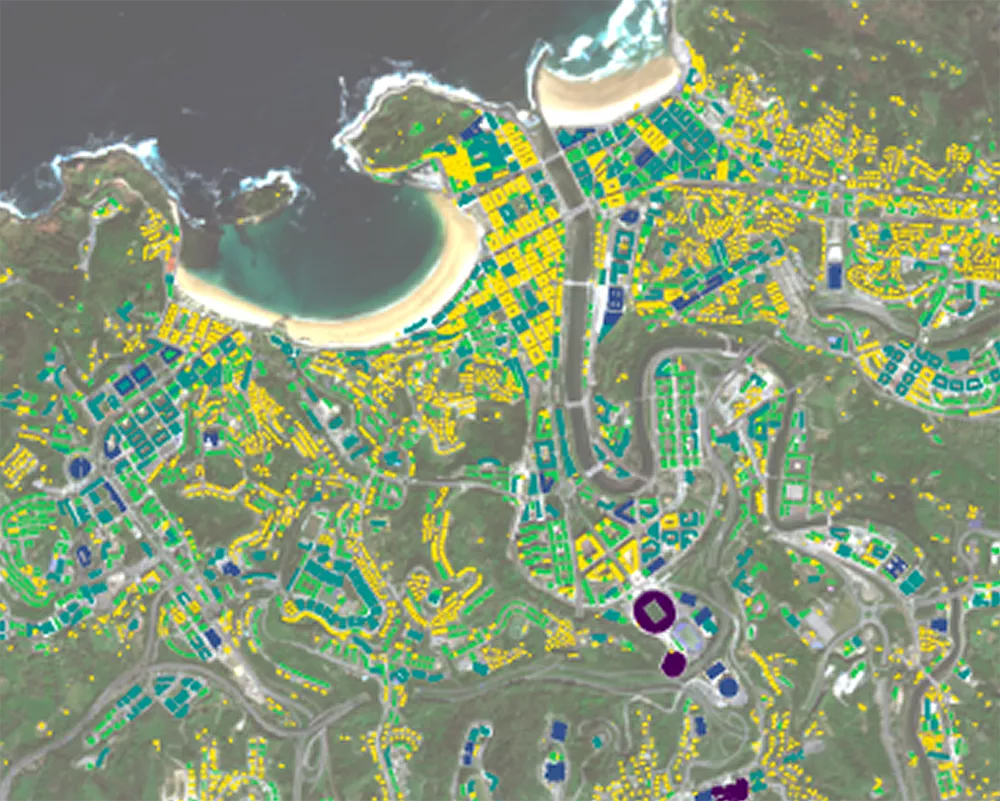 Buidling footprints and Area